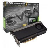 Placa de Vídeo EVGA GeForce GTX660 2GB DDR5 PCI-Express