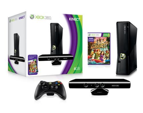 Xbox 360 Slim 4 GB c/ Kinect